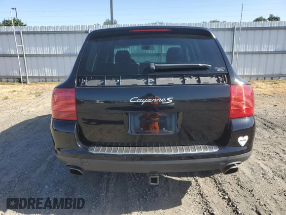2004 Porsche Cayenne S with VIN WP1AB29P44LA70467, listed as a Copart auction lot 58054505 with 185,294 mi miles and Clean title. Bid and sale history available at DreamBid. Image 6.