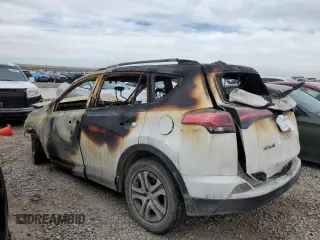 2018 Toyota RAV4 LE with VIN JTMBFREV1JJ718166, listed as a Copart auction lot 43698905 with Not Provided miles and Non Repairable. Bid and sale history available at DreamBid. Image 2.