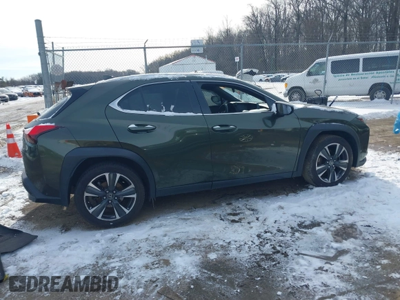 2021 Lexus UX with VIN JTHX3JBH9M2040066, listed as a IAAI auction lot 41256663 with 48,638 mi miles. Bid and sale history available at carsss.com. Image 13.