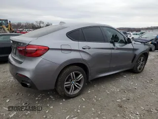2016 BMW X6 xDrive50i with VIN 5UXKU6C57G0R34172, listed as a Copart auction lot 80620823 with 139,163 mi miles. Bid and sale history available at carsss.com. Image 3.