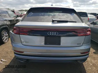 2023 Audi Q8 Premium Plus with VIN WA1EVBF16PD031298, listed as a Copart auction lot 67919624 with 10,073 mi miles and Salvage title. Bid and sale history available at DreamBid. Image 6.