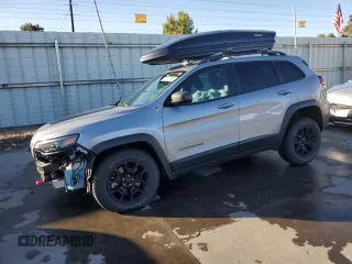 2020 Jeep Cherokee Trailhawk Elite with VIN 1C4PJMBN7LD612656, listed as a Copart auction lot 72257793 with 19,292 mi miles and . Bid and sale history available at DreamBid. Image 1.