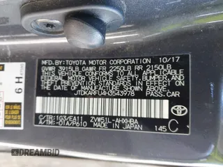 2017 Toyota Prius Two z VIN JTDKARFU4H3543978, wystawiony jako IAAI lot #41749905 z przebiegiem 105 151 mil mil oraz . Historia ofert i sprzedaży dostępna na DreamBid. Obrazek 9.