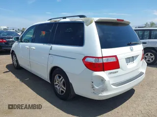 2007 Honda Odyssey EX with VIN 5FNRL38487B075936, listed as a IAAI auction lot 42052061 with 188,279 mi miles and . Bid and sale history available at DreamBid. Image 6.