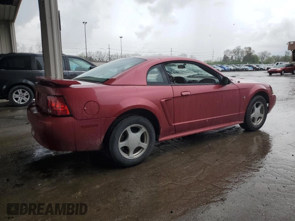 2003 Ford Mustang Standard with VIN 1FAFP404X3F304363, listed as a Copart auction lot 54782345 with 164,347 mi miles and Clean Title. Bid and sale history available at carsss.com. Image 3.