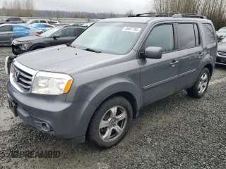 2013 Honda Pilot EX-L with VIN 5FNYF4H62DB050858, listed as a Copart auction lot 45587785 with 177,775 mi miles and Salvage Title. Bid and sale history available at carsss.com. Image 1.