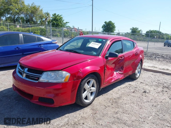 2013 Dodge Avenger SE with VIN 1C3CDZAB6DN626235, listed as a IAAI auction lot 42009562 with 160,910 mi miles and . Bid and sale history available at DreamBid. Image 17.