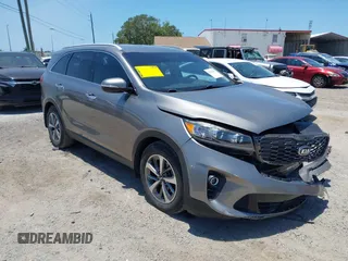 2019 Kia Sorento EX with VIN 5XYPH4A52KG472996, listed as a IAAI auction lot 42292670 with 120,767 mi miles and . Bid and sale history available at DreamBid. Image 1.
