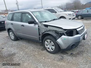 2010 Subaru Forester 2.5X with VIN JF2SH6AC2AH742336, listed as a IAAI auction lot 41865382 with 155,917 mi miles. Bid and sale history available at carsss.com. Image 1.