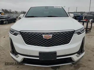 2024 Cadillac XT6 FWD Luxury with VIN 1GYKPAR47RZ720446, listed as a Copart auction lot 43964105 with 10,728 mi miles and Salvage Title. Bid and sale history available at carsss.com. Image 5.