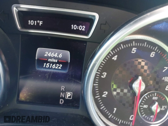 2016 Mercedes-Benz GLE 450 AMG с VIN 4JGED6EB3GA010626, выставлен на аукционе IAAI как лот 42552518 с пробегом 151 622 миль миль и . История ставок и продаж доступна на DreamBid. Изображение 14.