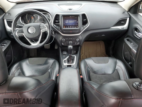 2016 Jeep Cherokee Trailhawk with VIN 1C4PJMBS2GW132928, listed as a Copart auction lot 50914955 with 156,993 mi miles and Salvage Title. Bid and sale history available at DreamBid. Image 8.
