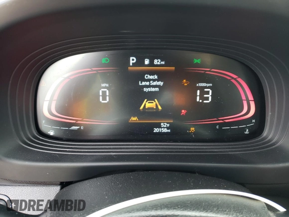 2024 Hyundai Venue SE with VIN KMHRB8A31RU287052, listed as a Copart auction lot 48958345 with 20,158 mi miles and Salvage Title. Bid and sale history available at DreamBid. Image 9.
