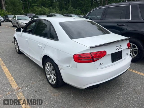 2013 Audi A4 Premium with VIN WAUBFAFL0DN036100, listed as a Copart auction lot 59187055 with 137,000 mi miles and Clean title. Bid and sale history available at DreamBid. Image 3.
