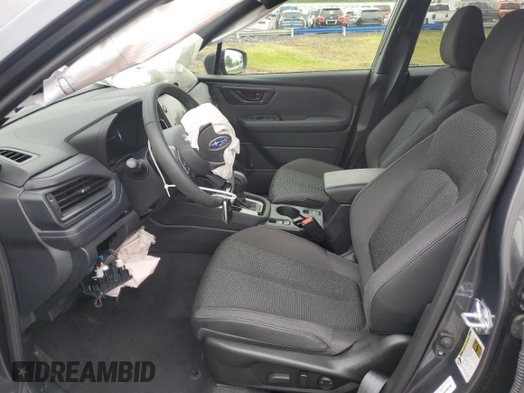 2025 Subaru Forester Premium z VIN JF2SLDDC8SH433230, wystawiony jako Copart lot #57046655 z przebiegiem 4 688 mil mil oraz Szkoda całkowita • Salvage title. Historia ofert i sprzedaży dostępna na DreamBid. Obrazek 7.