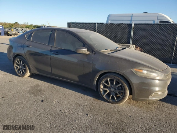 2014 Dodge Dart SXT with VIN 1C3CDFBB4ED667919, listed as a Copart auction lot 88760025 with 53,355 mi miles and Salvage Title. Bid and sale history available at carsss.com. Image 4.