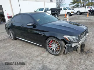 2016 Mercedes-Benz C 63 S AMG with VIN 55SWF8HB8GU118742, listed as a IAAI auction lot 41080786 with 128,170 mi miles and . Bid and sale history available at DreamBid. Image 1.
