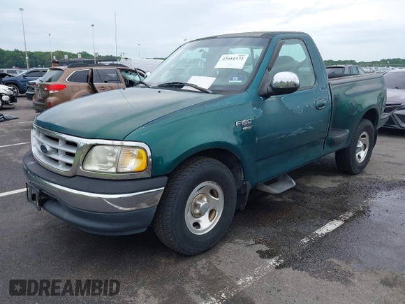 1999 Ford F-150 with VIN 2FTRF07W5XCB01716, listed as a IAAI auction lot 42681572 with 115,904 mi miles and . Bid and sale history available at DreamBid. Image 2.