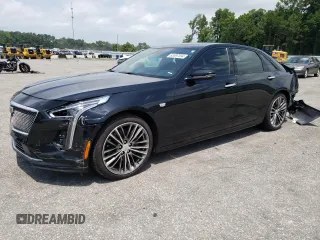 2019 Cadillac CT6 Sport AWD with VIN 1G6KP5R64KU144786, listed as a Copart auction lot 63397094 with 69,756 mi miles and Salvage title. Bid and sale history available at DreamBid. Image 1.