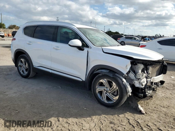 2021 Hyundai Santa Fe Essential with VIN 5NMS24AJ2MH340872, listed as a Copart auction lot 88337055 with 31,658 mi miles and Non Repairable. Bid and sale history available at carsss.com. Image 4.