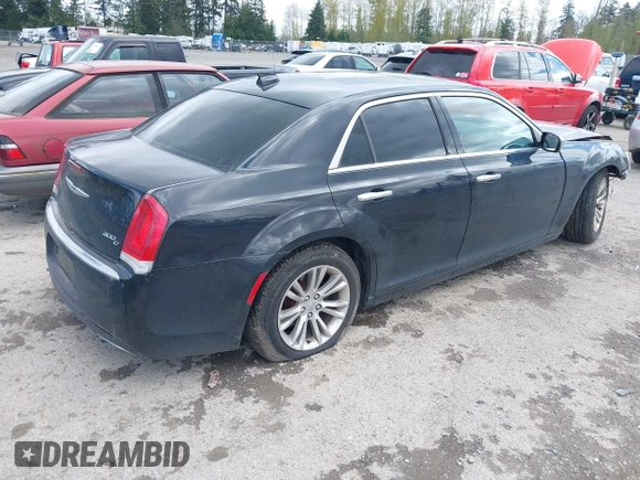2016 Chrysler 300 with VIN 2C3CCAEG9GH282438, listed as a IAAI auction lot 42025184 with 203,159 mi miles. Bid and sale history available at carsss.com. Image 4.