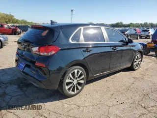2019 Hyundai Elantra GT with VIN KMHH35LE1KU115891, listed as a Copart auction lot 72164844 with 53,806 mi miles and Salvage Title. Bid and sale history available at carsss.com. Image 3.