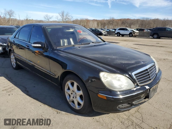 2005 Mercedes-Benz S-Class 4.3L with VIN WDBNG83J85A442285, listed as a Copart auction lot 80582794 with 189,762 mi miles and Clean Title. Bid and sale history available at carsss.com. Image 4.