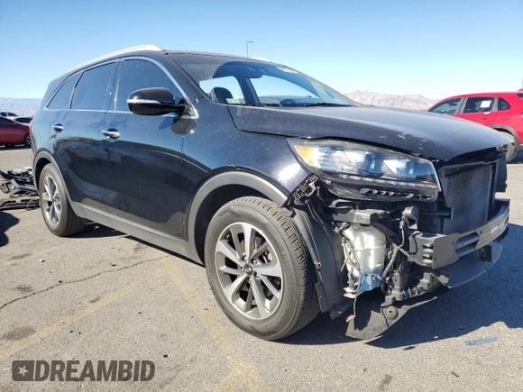 2019 Kia Sorento EX Sport V6 with VIN 5XYPH4A52KG455261, listed as a Copart auction lot 88776265 with 61,308 mi miles and Salvage Title. Bid and sale history available at carsss.com. Image 4.