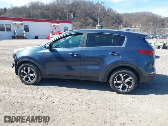 2020 Kia Sportage LX with VIN KNDPMCAC8L7765627, listed as a IAAI auction lot 41856507 with 57,968 mi miles. Bid and sale history available at carsss.com. Image 15.