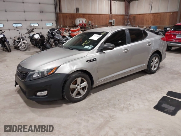 2015 Kia Optima LX с VIN 5XXGM4A74FG355766, выставлен на аукционе IAAI как лот 42343497 с пробегом 155 482 миль миль и . История ставок и продаж доступна на DreamBid. Изображение 17.