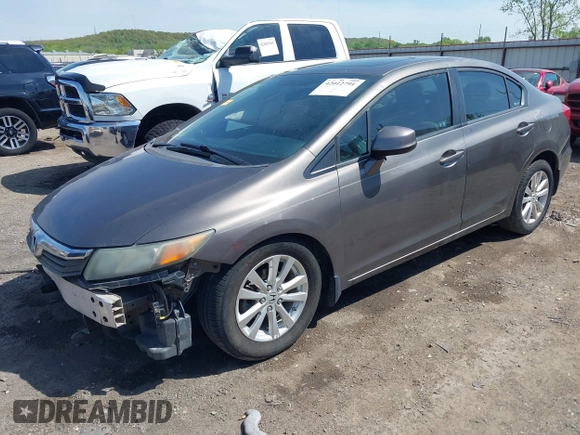2012 Honda Civic EX-L with VIN 19XFB2F93CE004335, listed as a IAAI auction lot 42012791 with 251,529 mi miles and . Bid and sale history available at DreamBid. Image 2.