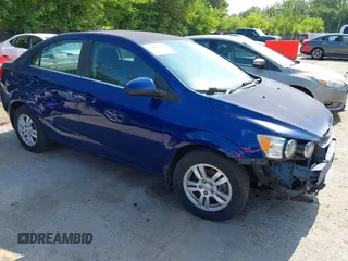2012 Chevrolet Sonic LT with VIN 1G1JC5SB2C4207454, listed as a IAAI auction lot 42622260 with 90,389 mi miles and . Bid and sale history available at DreamBid. Image 1.