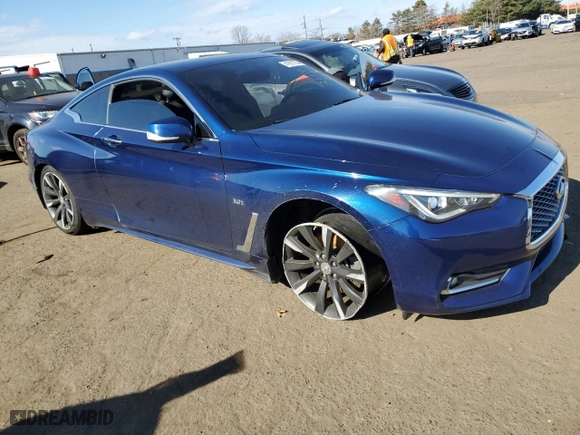 2017 Infiniti Q60 Sport with VIN JN1EV7EL7HM550533, listed as a Copart auction lot 41917754 with NaN miles and Salvage Title. Bid and sale history available at carsss.com. Image 4.