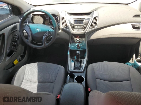 2016 Hyundai Elantra SE with VIN 5NPDH4AE7GH752562, listed as a Copart auction lot 58916065 with 156,829 mi miles and Clean title. Bid and sale history available at DreamBid. Image 8.