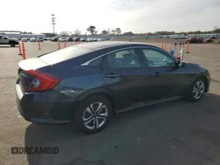 2017 Honda Civic Sedan LX with VIN 2HGFC2F5XHH556826, listed as a Copart auction lot 86706084 with 90,450 mi miles and Salvage Title. Bid and sale history available at carsss.com. Image 3.