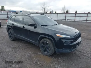2016 Jeep Cherokee Sport with VIN 1C4PJLAB3GW315508, listed as a IAAI auction lot 41209472 with 100,806 mi miles. Bid and sale history available at carsss.com. Image 1.