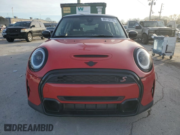 2023 MINI Hardtop Cooper S with VIN WMW53DH02P2T29755, listed as a Copart auction lot 88115175 with 18,396 mi miles and Clean title. Bid and sale history available at DreamBid. Image 5.