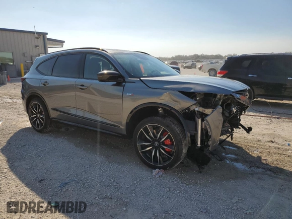 2024 Acura MDX Type S w/Advance Package with VIN 5J8YD8H80RL004725, listed as a Copart auction lot 43341905 with 6,211 mi miles and Salvage Title. Bid and sale history available at carsss.com. Image 4.