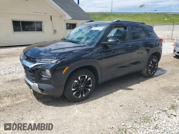 2022 Chevrolet TrailBlazer LT with VIN KL79MRSL4NB045331, listed as a Copart auction lot 58072344 with 31,125 mi miles and Salvage Title. Bid and sale history available at DreamBid. Image 1.