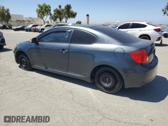 2007 Scion tC Spec with VIN JTKDE177X70170378, listed as a Copart auction lot 60618785 with Not provided miles and Salvage title. Bid and sale history available at DreamBid. Image 2.