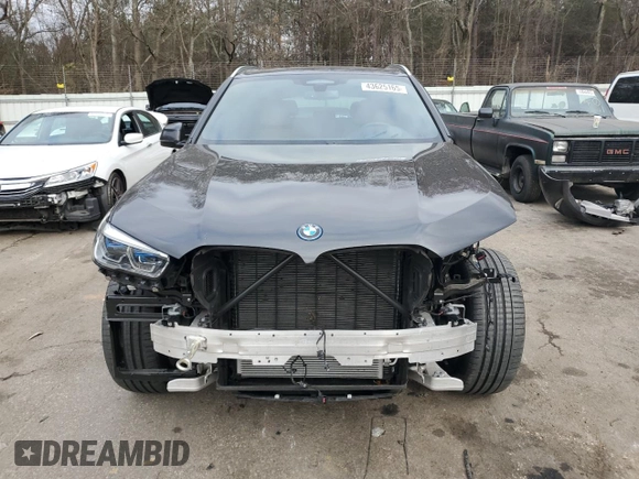2023 BMW X5 xDrive45e with VIN 5UXTA6C07P9P29044, listed as a Copart auction lot 43625165 with 33,578 mi miles and Salvage Title. Bid and sale history available at carsss.com. Image 5.
