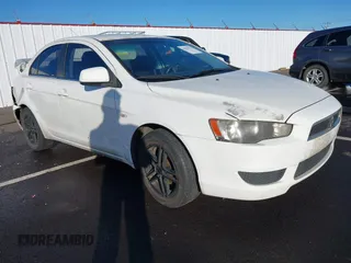 2008 Mitsubishi Lancer DE with VIN JA3AU26U98U041132, listed as a IAAI auction lot 41255274 with 188,696 mi miles. Bid and sale history available at carsss.com. Image 1.
