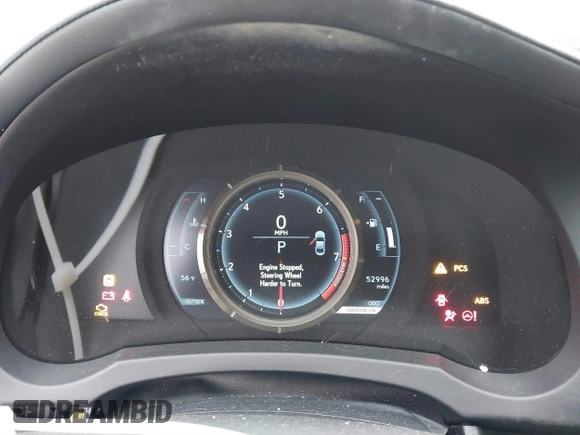 2016 Lexus RC 350 F Sport with VIN JTHHE5BCXG5013813, listed as a IAAI auction lot 41097722 with 52,996 mi miles and . Bid and sale history available at DreamBid. Image 7.