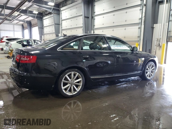 2009 Audi A6 Prestige with VIN WAUWG74F29N060792, listed as a Copart auction lot 61098905 with 175,960 mi miles and Salvage title. Bid and sale history available at DreamBid. Image 3.