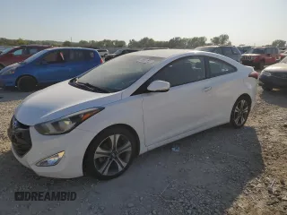 2014 Hyundai Elantra Coupe with VIN KMHDH6AH3EU026508, listed as a Copart auction lot 74847104 with 95,880 mi miles and Clean Title. Bid and sale history available at carsss.com. Image 1.