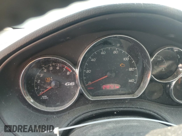 2009 Pontiac G6 1SA with VIN 1G2ZG57B294171608, listed as a Copart auction lot 60206845 with 248,721 mi miles and Clean title. Bid and sale history available at DreamBid. Image 9.