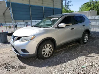 2016 Nissan Rogue SV with VIN 5N1AT2MV0GC734364, listed as a Copart auction lot 52262865 with 114,390 mi miles and Salvage Title. Bid and sale history available at carsss.com. Image 1.