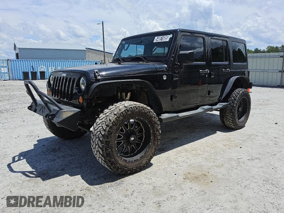 2013 Jeep Wrangler Unlimited Sport z VIN 1C4BJWDG3DL658674, wystawiony jako Copart lot #54851685 z przebiegiem 113 852 mil mil oraz Czysty tytuł • Clean title. Historia ofert i sprzedaży dostępna na DreamBid. Obrazek 1.