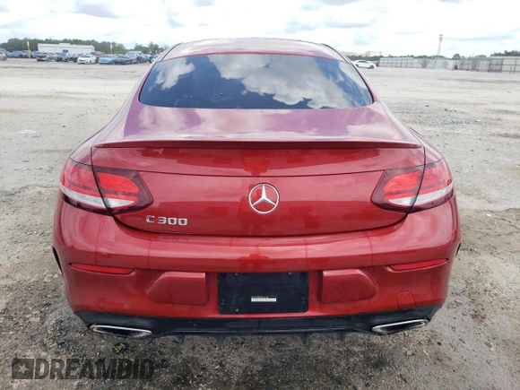 2019 Mercedes-Benz C 300 with VIN WDDWJ8DB2KF926164, listed as a Copart auction lot 58445335 with 58,228 mi miles and Non repairable. Bid and sale history available at DreamBid. Image 6.