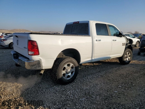 2018 Ram 2500 Big Horn with VIN 3C6UR5DJ5JG389701, listed as a Copart auction lot 88453835 with 36,648 mi miles and Salvage Title. Bid and sale history available at carsss.com. Image 3.
